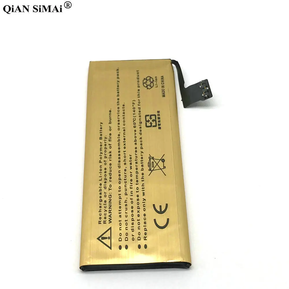 Visoka Kakovost 2680mAh Zlato baterije z popravilo orodja Za Apple iPhone 5s 5C 5GS telefon baterija