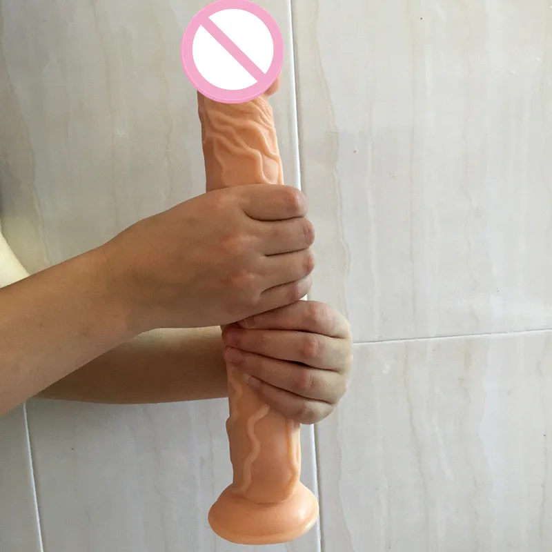 Visoka kakovost 35*5 CM Velik Dildo priseska Super Mehke Silikonske Konju Dildo Sex Igrače za Ženske Odraslih Ogromen Penis Izdelke, povezane s spolnostjo