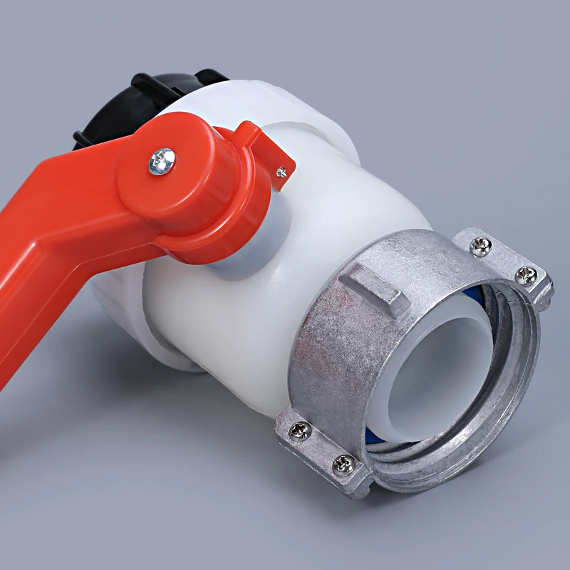 Visoka kakovost IBC Tote Tank Ventil za Odtok Adapter krogelni ventil Metulj ventil Kisline, Alkalne, odpornih zamenjava Ventila