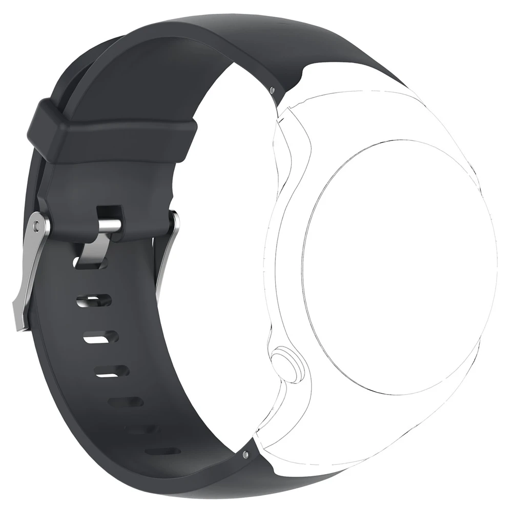 Visoka Kakovost Mehki Silikonski Zamenjava Watchband Pisane Wristaband Trak Za Garmin Pristop S3 GPS uro Z Orodja