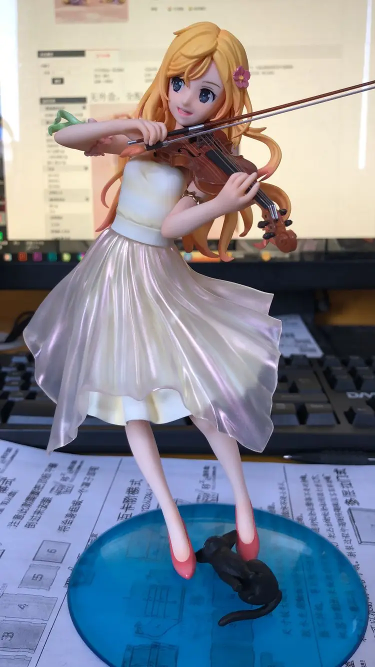 Visoka kakovost različica Japonski original anime slika Vaš Ležijo v aprilu Miyazono Kaori dejanje slika zbirateljske model igrače