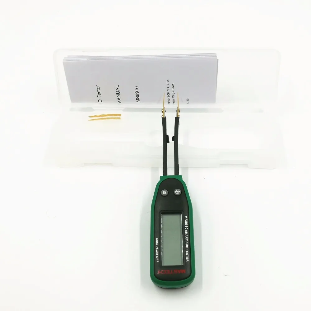 Visoka kakovost Smart SMD Tester Merilnik Kapacitivnosti Multimeter MS8910, 3000 šteje LCD-zaslon, Samodejno Skeniranje, Auto, ki Segajo