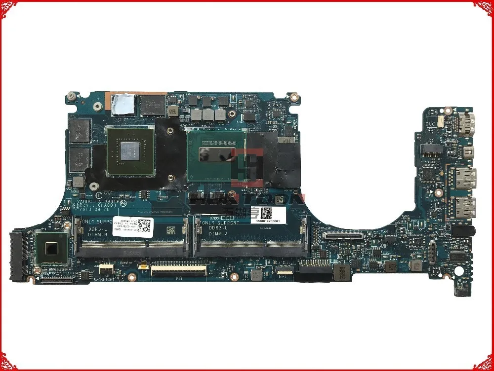 Visoka kakovost VAUB0 LA-9941P ZA Dell XPS 15 9530 Prenosni računalnik z Matično ploščo CN-0R99XN SR1PZ I7-4712HQ GT750M 2GB Popolnoma Testirane