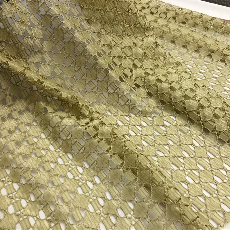 Visoka kakovost Švicarski geometrijske čipke tkanina ročno izdelan DIY obleko tkanine Nigerijski openwork čipke fashion lace materiala