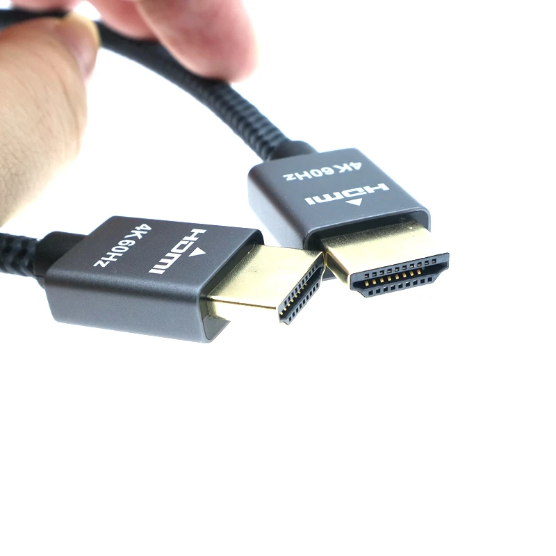 Visoke hitrosti pozlačen HDMI kabel 2.0 4 K 1080 P 60HZ moški-moški kabel primeren za HDTV LCD PS3 projektor računalnik 1,2 m 3m
