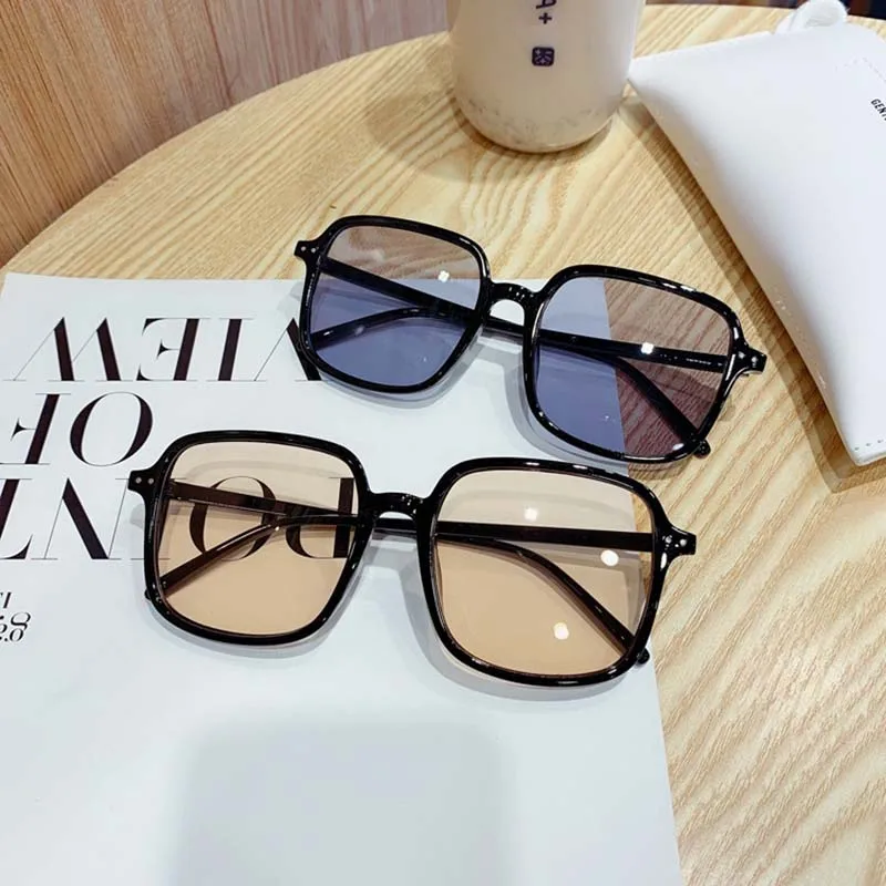 Visoko Kakovost Blagovne Znamke Design Ženske Sončna Očala Luksuzni Očala Ženski Kvadratnih Sunglass Ženska 2020 Gradient Roza Objektiv Moških Očala