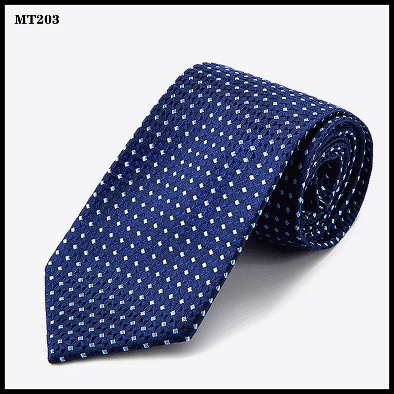 Visoko-kakovostni razred novih moških plemenito poslovne modni vse-tekmo udobno dihanje nabrati Anti-Mucke dokaz svile krog točke kravato