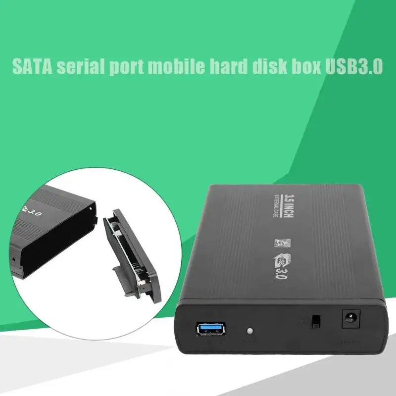 VKTECH 3,5-palčni USB 3.0, da SATA Port Prenosni Zunanji SSD Trdi Disk, Ohišje Zunanjih ssd Trdi Disk v Polje Nova