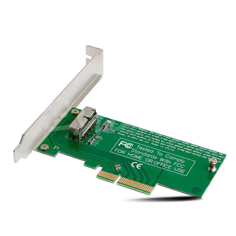Vmesniško kartico za PCIe X4, za leto Apple MacBook Air A1465 Mac Pro MD878 ME253 SSD