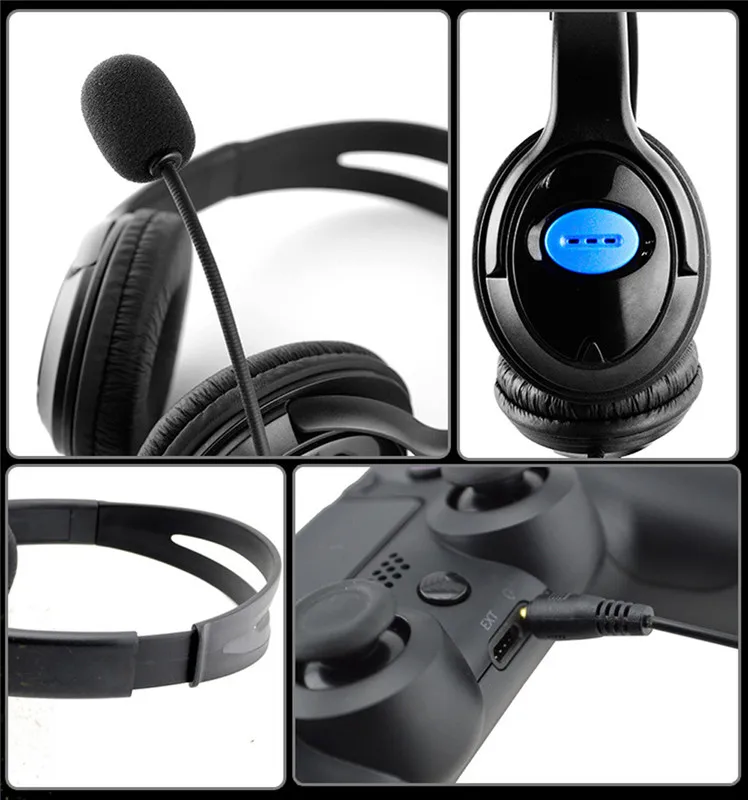 VOBERRY 3,5 mm Žično Gaming Slušalke Globok Bas Igra Slušalke Profesionalni Računalnik, Slušalke Z Mikrofonom Za PS4 Prenosni RAČUNALNIK #