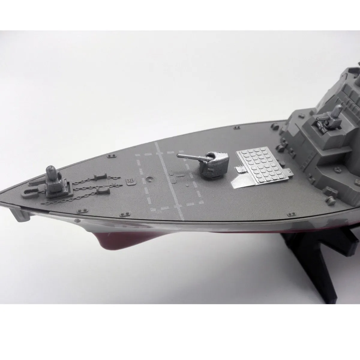 Vojska Vodeni Projektil Ladjo Rušilec Model Statičnega Igrače z Zaslonom Stojalo Ladje Model DIY Izobraževalne Igrače, Hobiji Otrok Darilo