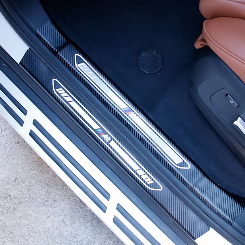 Vrata avtomobila Pedal za Varstvo Mat Usnje Izvažajo Ploščo Dekoracijo Pad Notranje Trim Avto Styling Pribor Za BMW X5 G05 2019