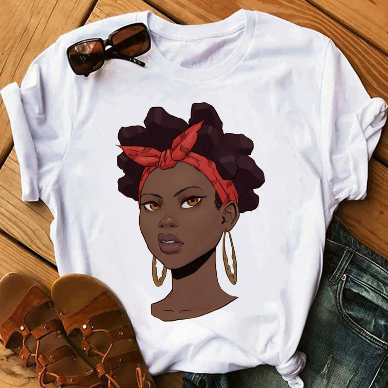 Vrhovi črna ženska t-shirt gothic letnik african american tshirt ženske poletne obleke t shirt estetske ulične dropshipping