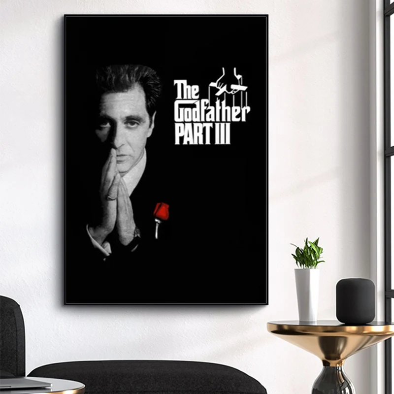 Vroče Boter Filma, Serije, Marlon Brando, Al Pacino Klasična Umetnost Svile Platno Plakat Steno Doma Dekor Artwor Brez Okvirja
