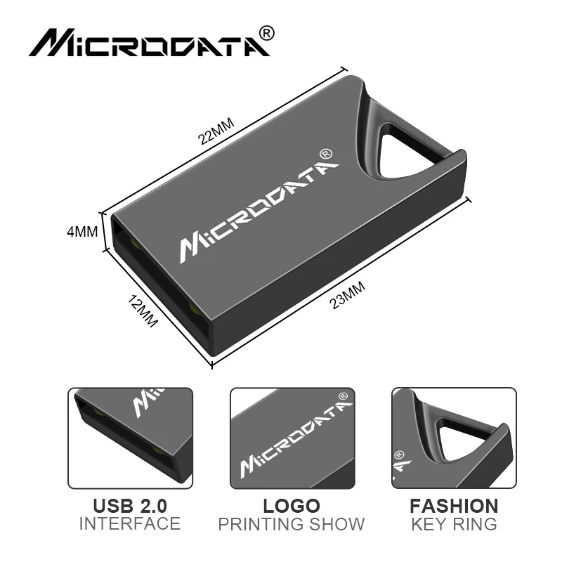 Vroče Prodajo Mini USB Flash Disk Visoke Hitrosti Pen Drive U Stick Memory Stick 2GB 4GB 8GB 16GB 32GB 64GB Drobne U Disk Pendrive