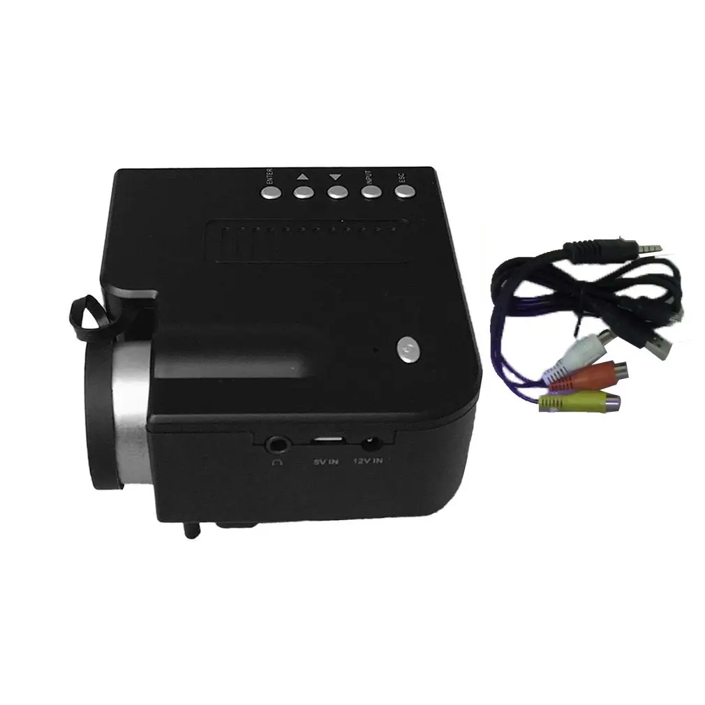 Vroče UC28B+ Home Projektor HD Projekcija Mini LED Projektor za Domači Kino Zabava Mini Mini Prenosni 1080P ONLENY