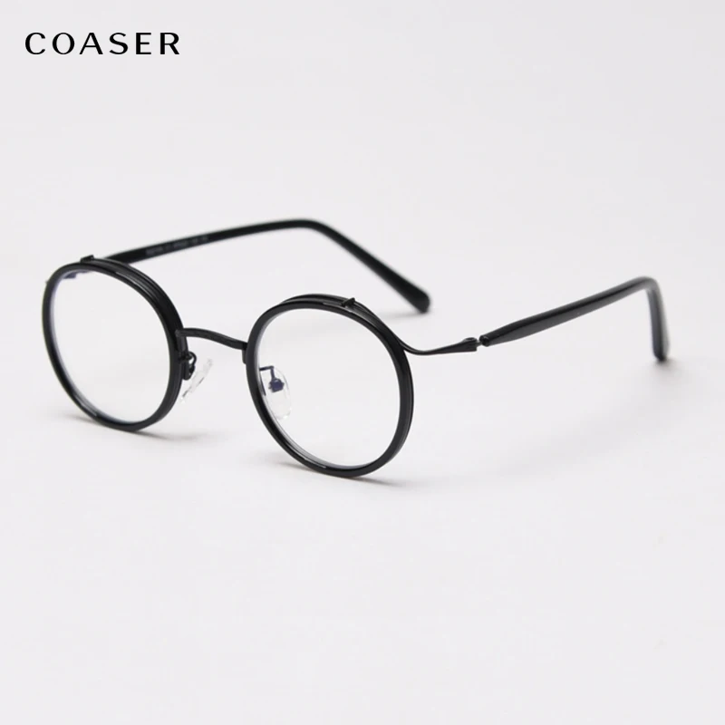 VROČE Vintage stil Očal Okvir Ženske TR90 Veliki Krog modnih Okvirjev Moških Optični Recept Očala Sončna Očala