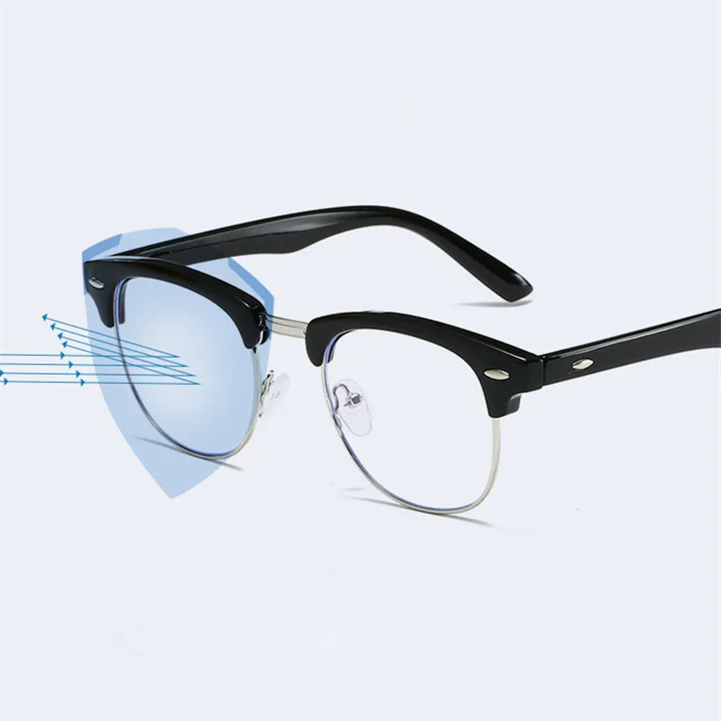 VWKTUUN Nov Kvadratni Okvir Očal Anti Blue Ray Očala Okvirji Unisex Optičnih Slik Kratkovidnost Očal Okvir Modra Film Očala
