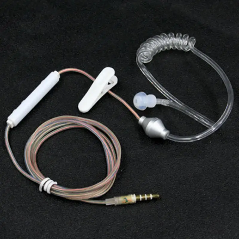 VZPON-Mobilni Telefon vakuumske cevi mono earhpone Anti Sevanje Slušalke S Pšenico Posebni Vijak Slušalke Zračniki Slušalke 3,5 mm