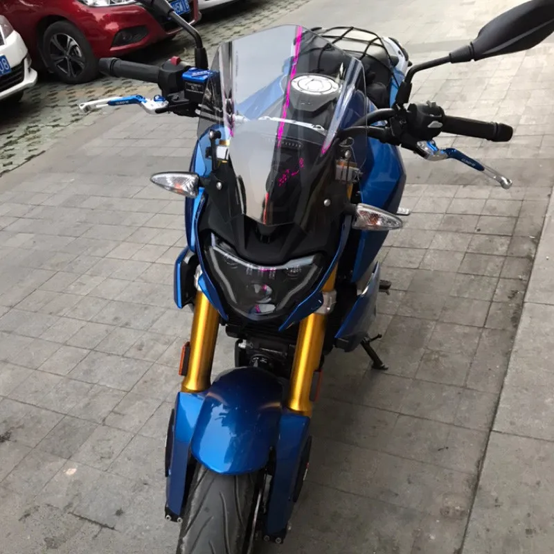 Waase Motocikel vetrobransko steklo Vetrobransko steklo Ščit Zaslon Z Nosilcem Za BMW G310R 2017 2018 2019