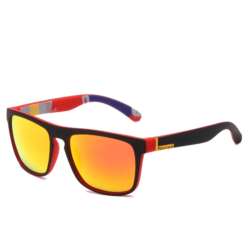 WarBLade Nov Kvadratni Polarizirana sončna Očala Moških Nočno Vizijo Očala Rumene Leče, Anti-Glare Vožnjo sončna Očala Očala UV400