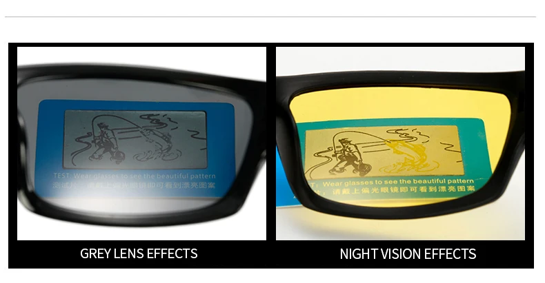 WarBLade Novo Polarizirana sončna Očala za Moške Rumene Leče za Zaščito Nočnega Vida Vožnjo sončna Očala Moški Očala Očala Za Voznika