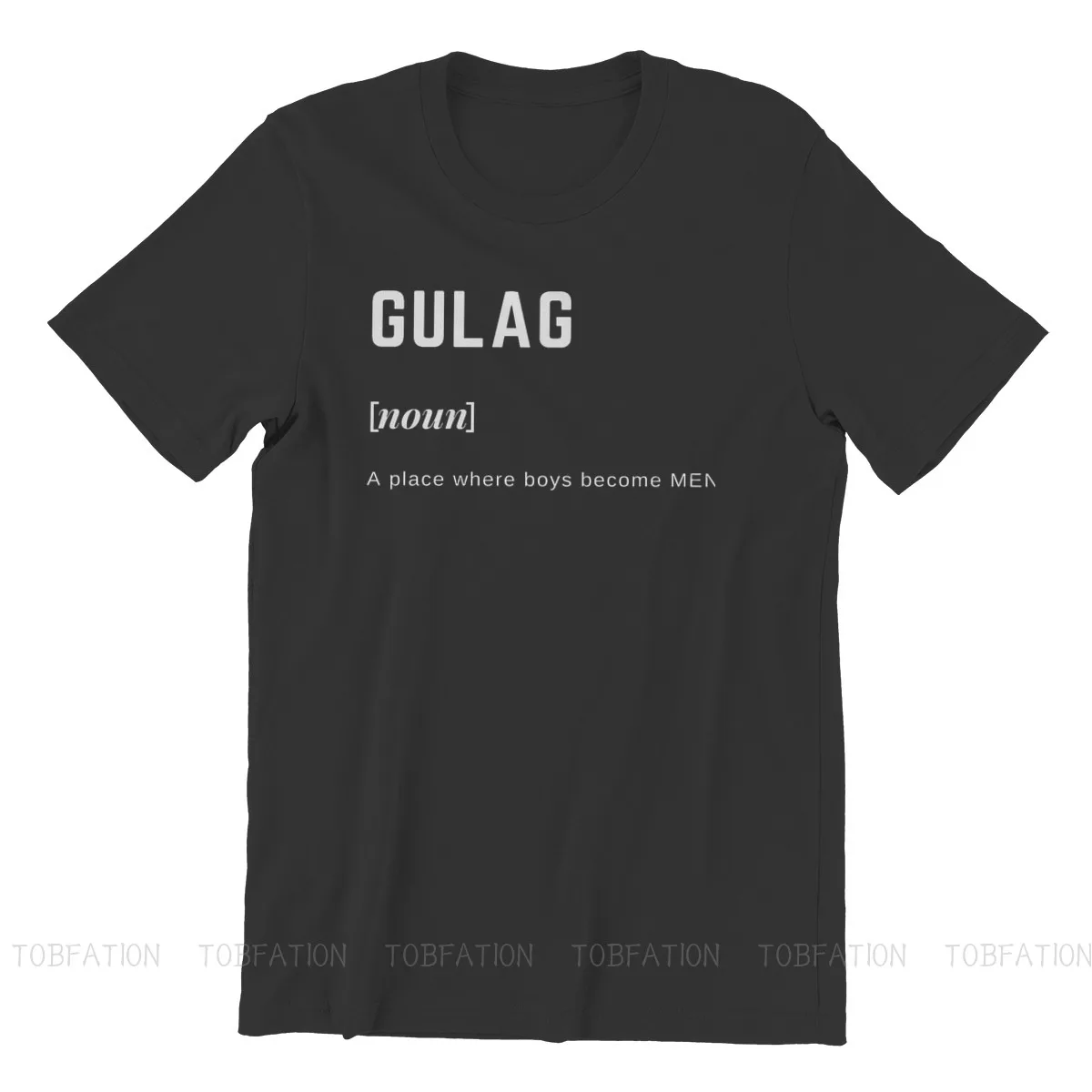 Warzone Gulagu Klasičnih COD Black Ops Hladne Vojne Black TShirt Homme T Shirt Grafični Tees Čistega Bombaža Punk Kratek Rokav Za Moške