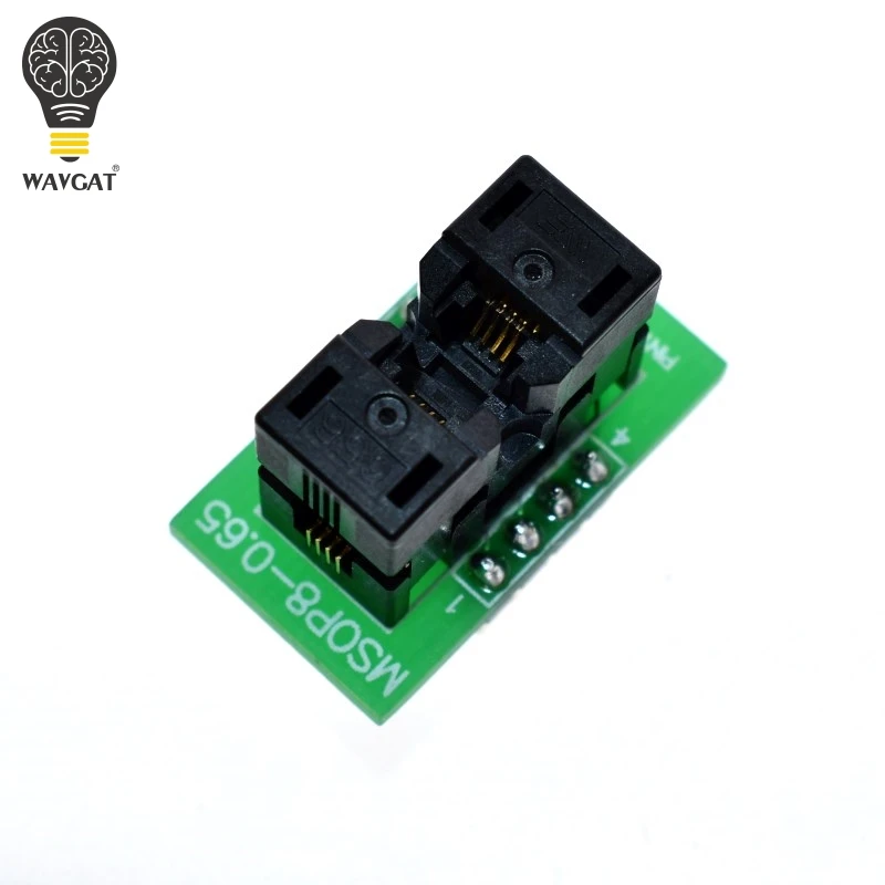 WAVGAT MSOP8, da DIP8 MCU Test IC vtičnico Programer adapter Vtičnice