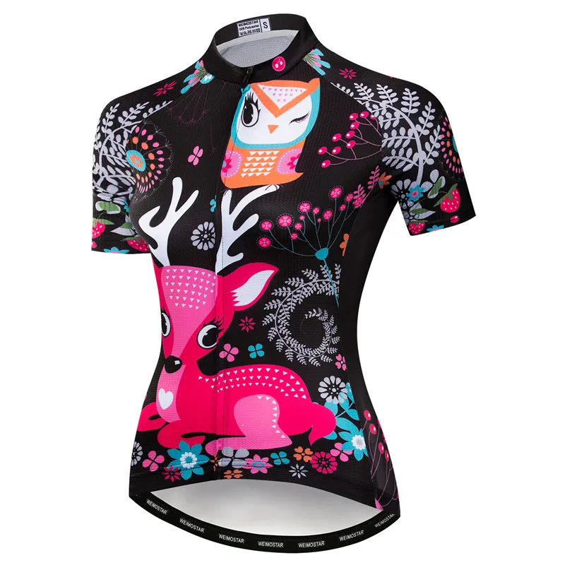 Weimostar Različne Smešne Kolesarski Dres Ženske Poletje MTB Kolo Jersey Maillot Ciclismo Quick Dry Kolesarjenje Obrabe Koles Jersey Majica