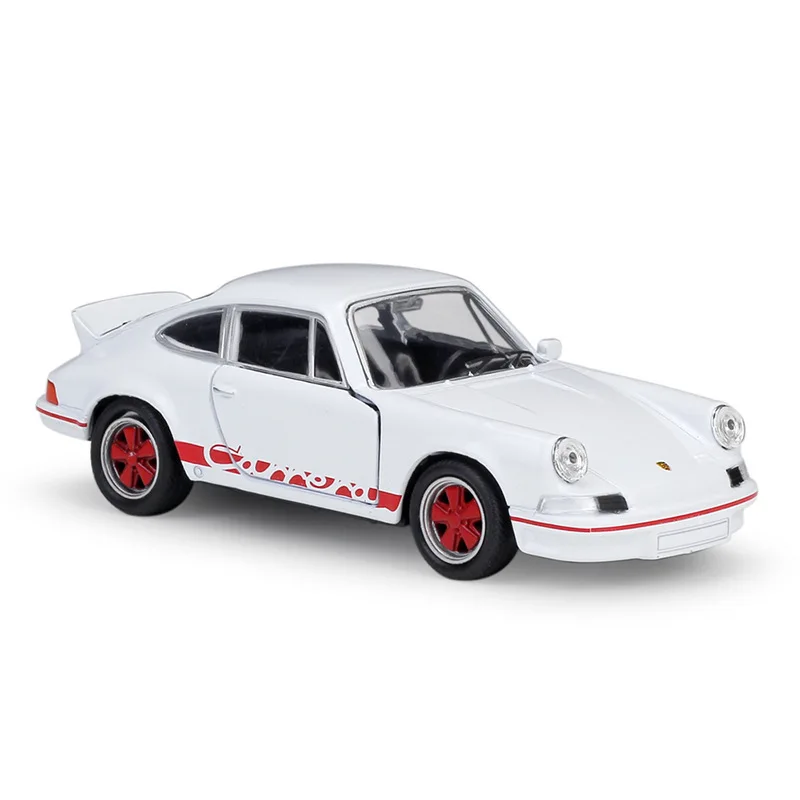 Welly 1:36 1973 Porsche Carrera RS zlitine modela avtomobila potegnite nazaj vozilo, Zberite darila, Non-daljinski upravljalnik vrsta prevoza igrača