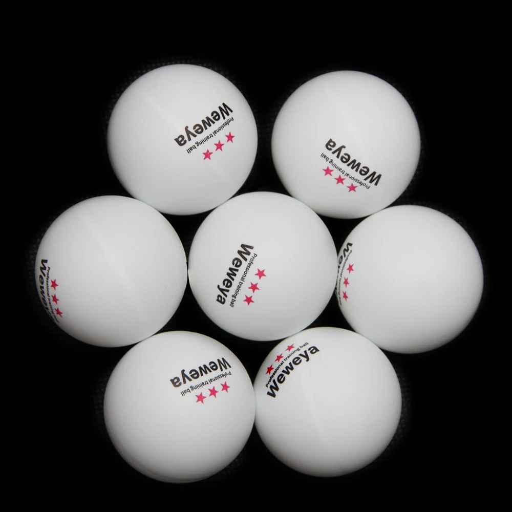Weweya 100 Kos 3-Star 40 mm 2.8 g Namizni Tenis Žoge Ping pong Žogo Bela Oranžna Pingpong Žogica Amaterski Napredno Usposabljanje Žogo