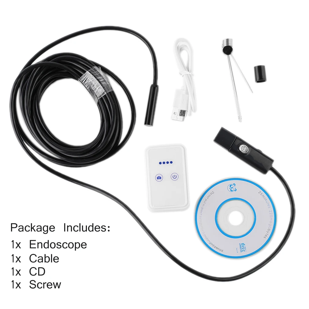 WIFI Endoskop Za Podporo Za Android Za IOS Mobilni Telefon Odprto Avtomobilsko Zaklepanje klimatska Naprava za Vzdrževanje Endoskopa