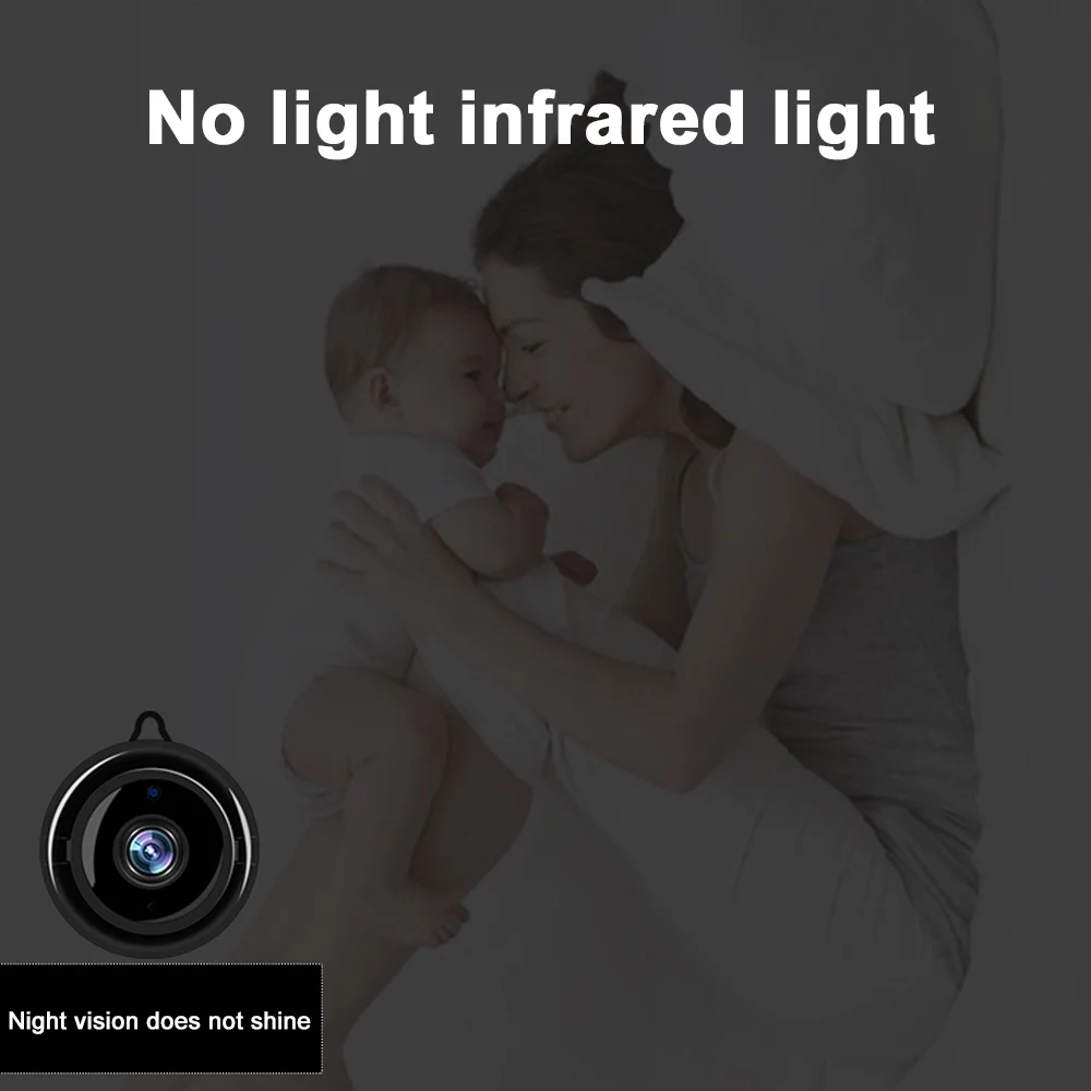 Wifi IP Kamera HD 1080P Brezžična Notranja Kamera Night Vision Dva Načina Odkrivanja Baby Monitor V380 Audio Home Security z Nosilcem