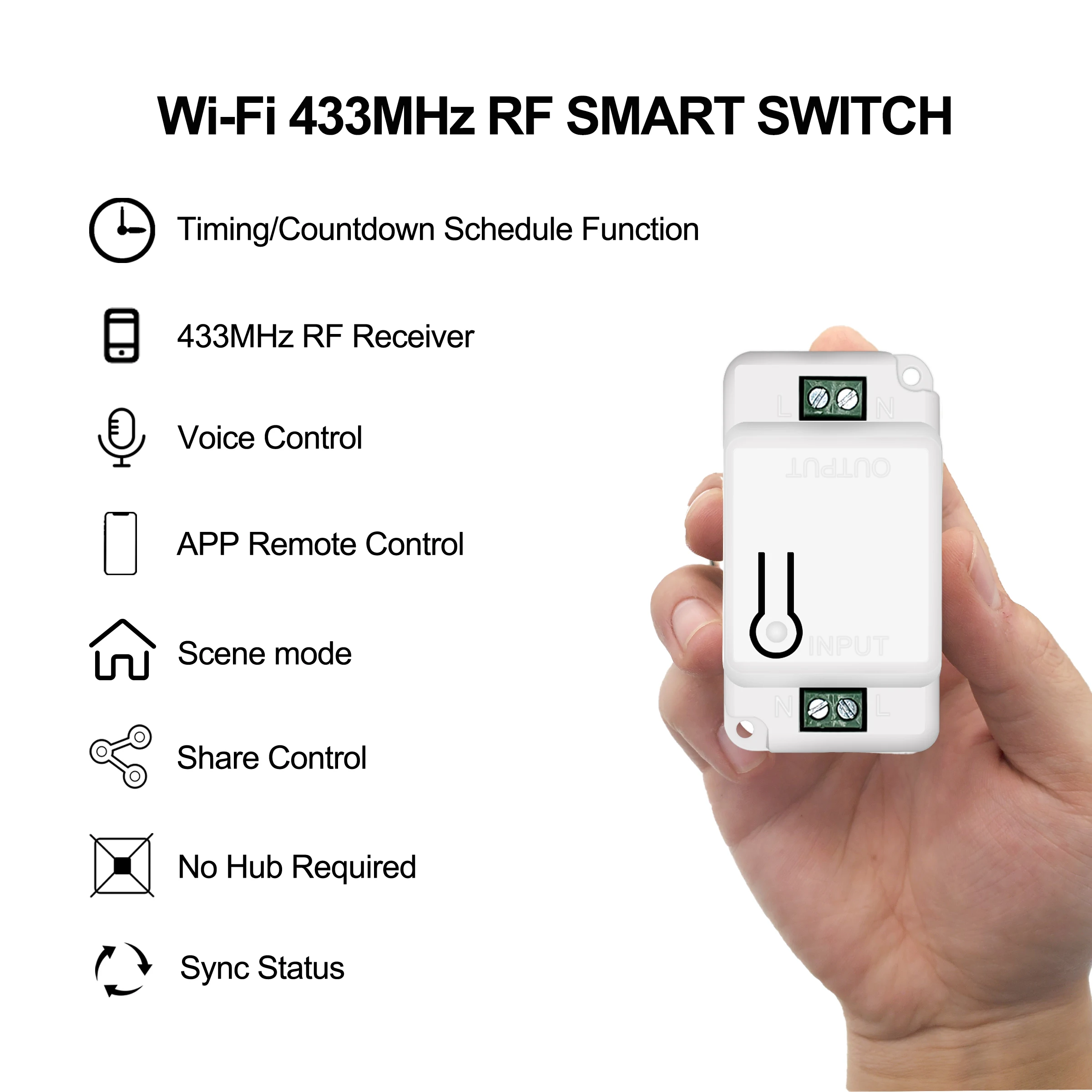 Wifi RF DIY Smart Stikala za Luč Tuya Smart Life Aplikacijo Glasovni Čas Daljinski upravljalnik Pametni Dom, Avtomatizacija Modul Wokrs Z Alexa