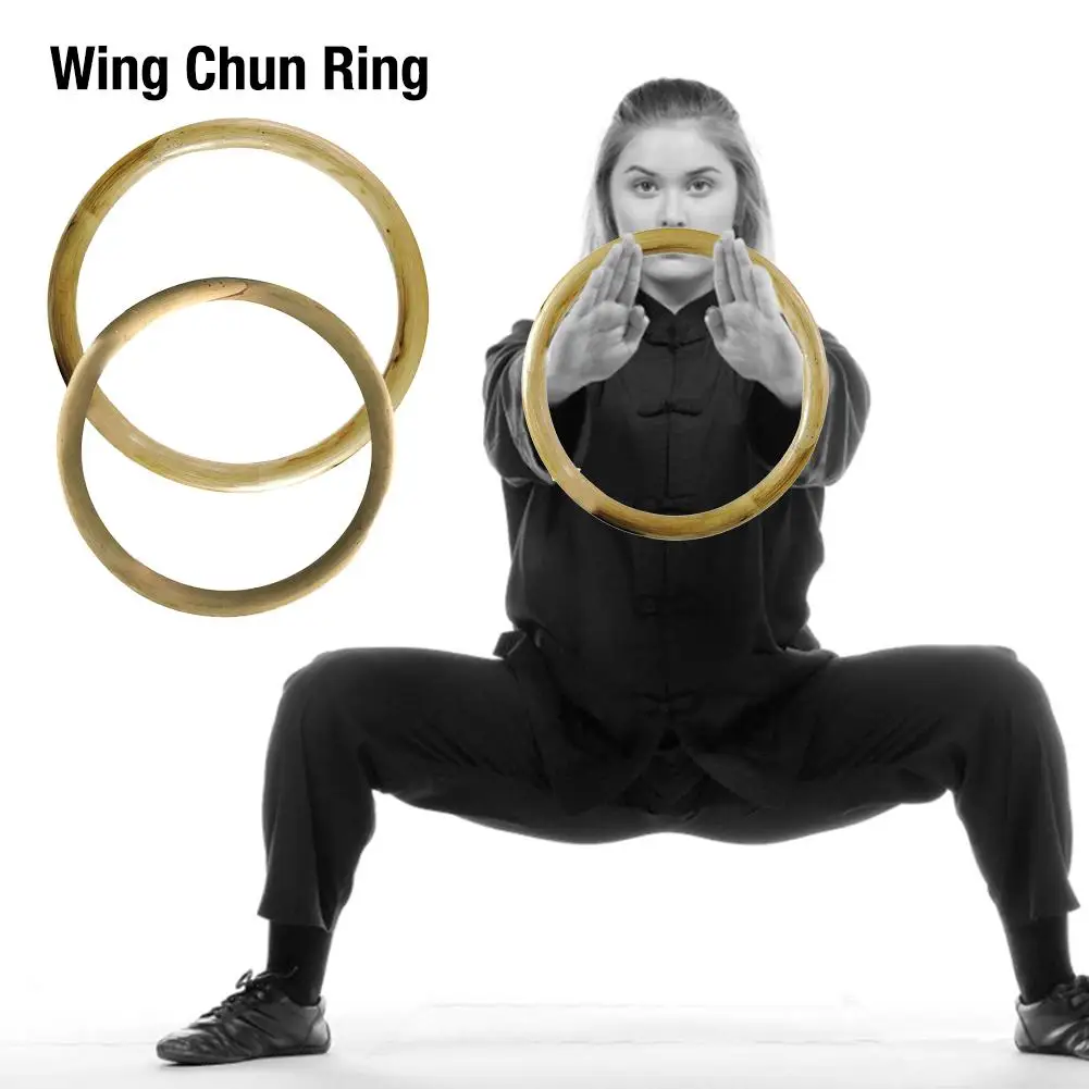Wing Chun Rattan Obroč Naravnega Lesa Obroči Wing Chun Kung Fu Zapestje Roke, Moč In Opremo Za Usposabljanje Telesno Vadbo Obroč