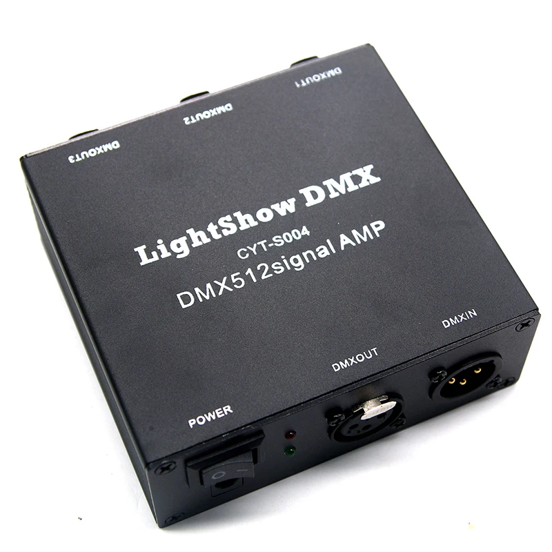 Wishcolor Nova USB DMX512 LED luči DMX-Faza Signala Izolacije Ojačevalniki AMP Splitter 1 v 4 od