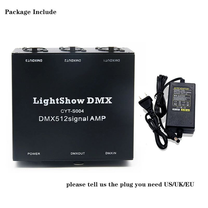 Wishcolor Nova USB DMX512 LED luči DMX-Faza Signala Izolacije Ojačevalniki AMP Splitter 1 v 4 od