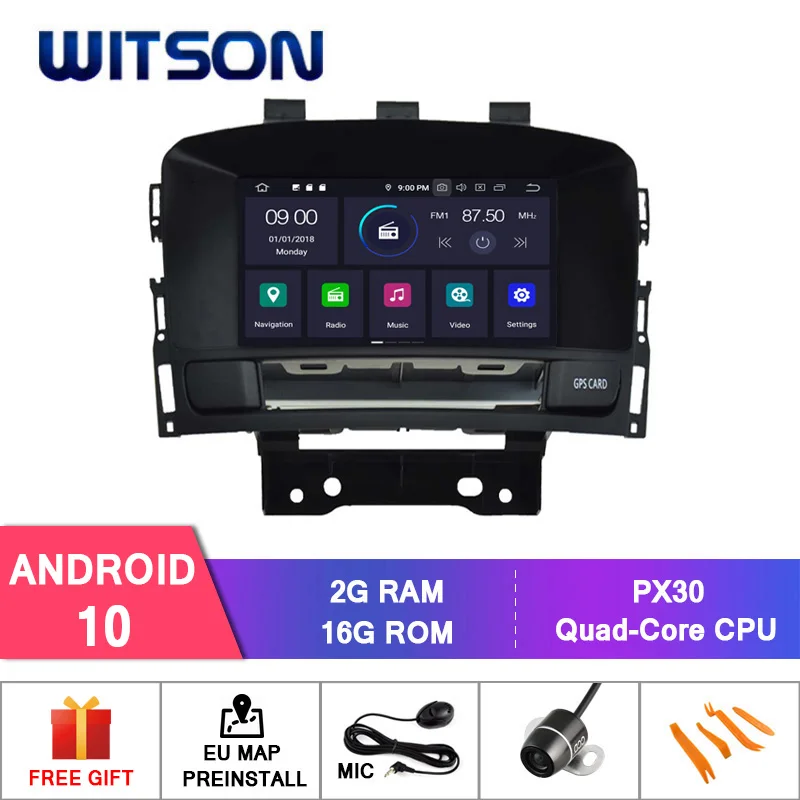 WITSON PX5 Android 10. IPS Zaslon visoke LOČLJIVOSTI za Opel Astra J Cascada AVTO DVD-PREDVAJALNIK 4 GB RAM+64GB FLASH 8 Jedro Octa+DVR/WIFI+DSP+DAB+OBD