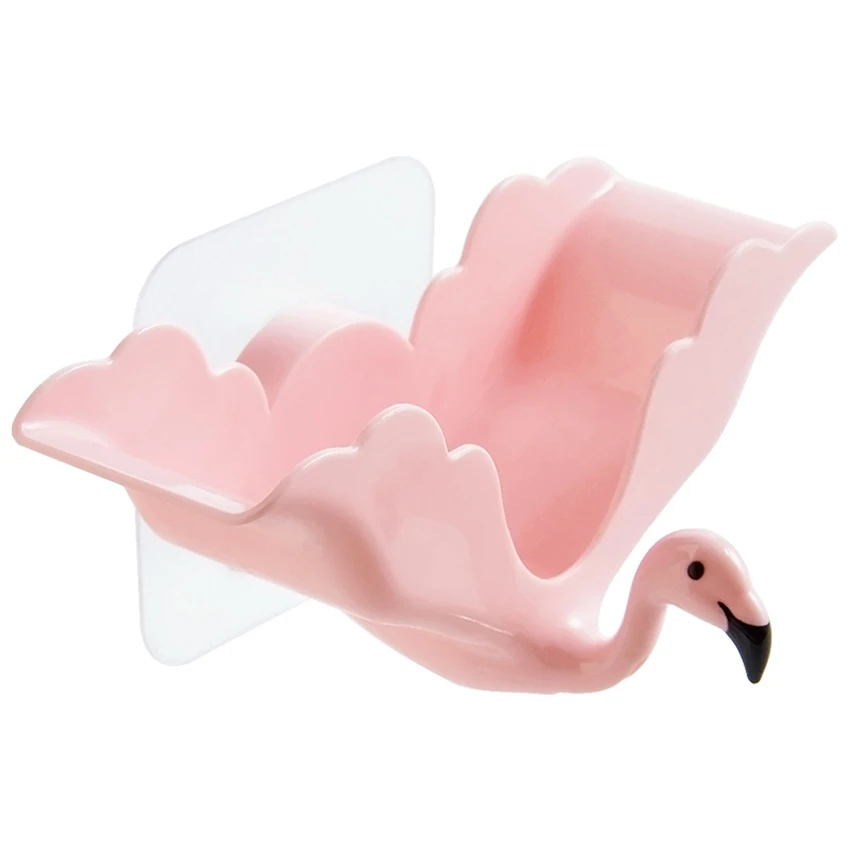 Wonderlife Ustvarjalne Flamingo Obliko Milo Jed Milo Stojalo Za Tuš Kopalnica Brezplačno Izsekavanje Milo Pladenj Stenske Milo Polje