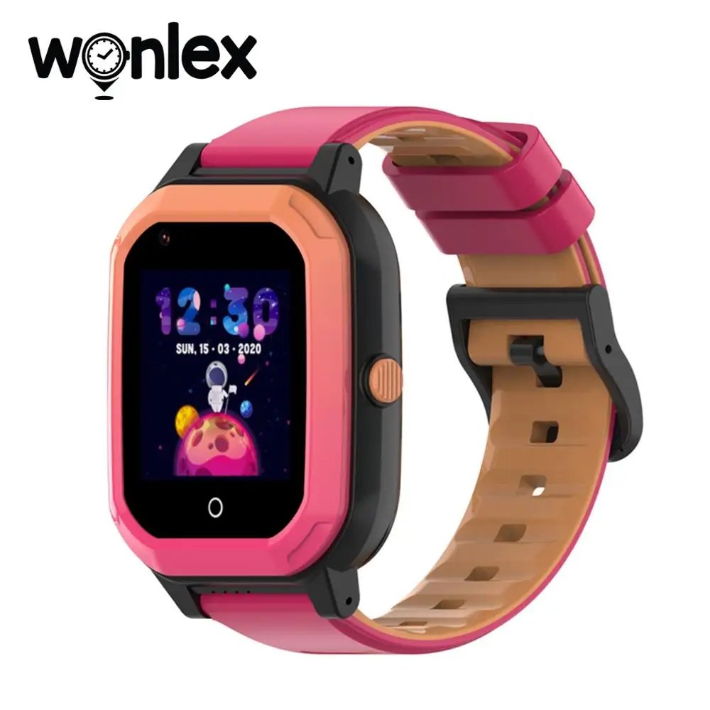 Wonlex KT20 Smart-Ure Otroci Nepremočljiva Lokaciji GPS Tracker Smart 4G Video Kamero Podatkov-Sim-Kartico GPS Watch Otroška Športna Ura