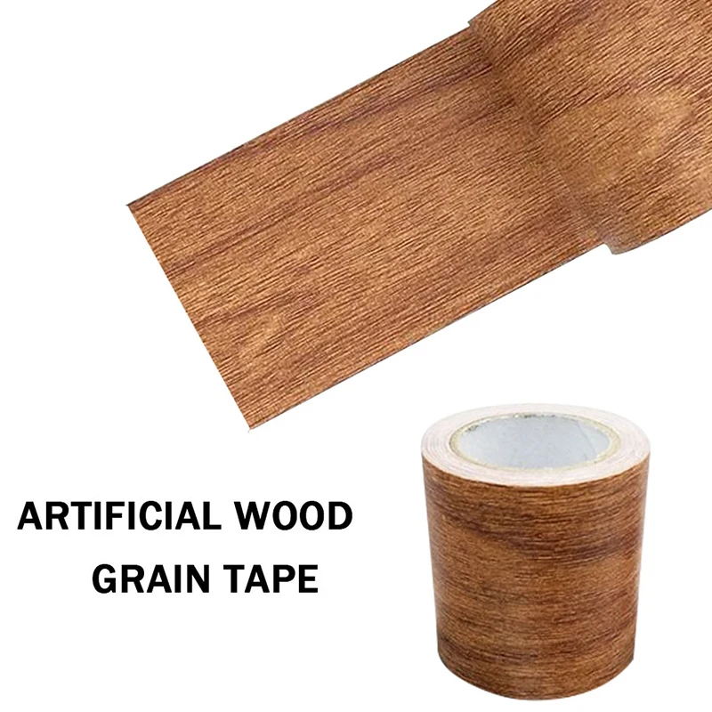 Woodgrain Popravila, Lepilni Obliž Teksturo Lesa Pohištvo Lepilni Trak, Močno Lepljivosti Nepremočljiva DC112