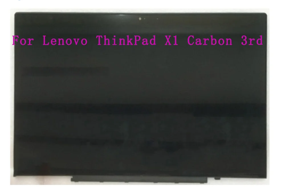 WQHD LCD-Zaslon, Zaslon na Dotik, Računalnike Skupščine LP140QH1-SPA2 Za Lenovo ThinkPad X1 Carbon 3. Gen 20BS 20BT Laptop 00HN827