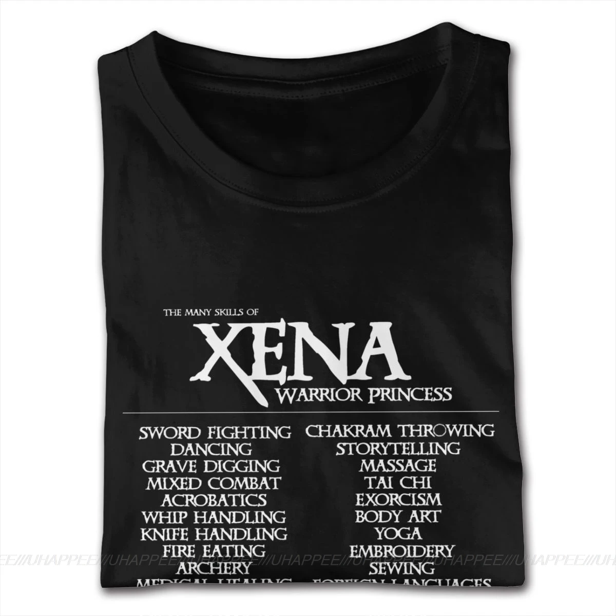 Xena Warrior Princess Imajo Veliko Spretnosti, Natisnjeni T-majice S-6XL Moških Smešno Graphic T-majice