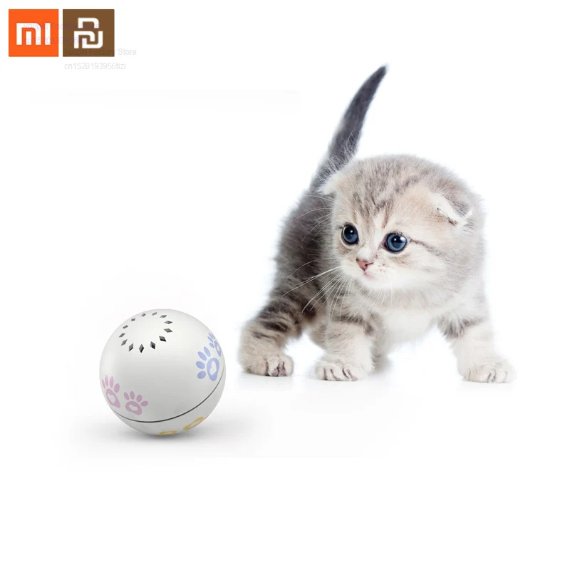 Xiaomi mijia Petoneer pet smart spremljevalec žogo mačka igrača vgrajen nezakonitih pomikanjem smešno mačka artefakt smart jjeza igrača