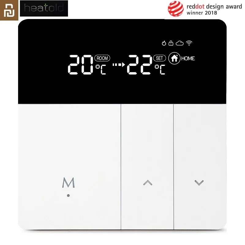 Xiaomi Mijia Smart WiFi Termostat Temperaturni Regulator za Vodo, Električni Samostoječi Plinski Kotel za Ogrevanje Nadzor MOJ Dom APP