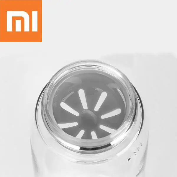 Xiaomi Mijia Zabavno Doma Prenosni 550ml Pokal Kampiranje Steklenico Hrana Razred PP Silikonski Tritan Pokal