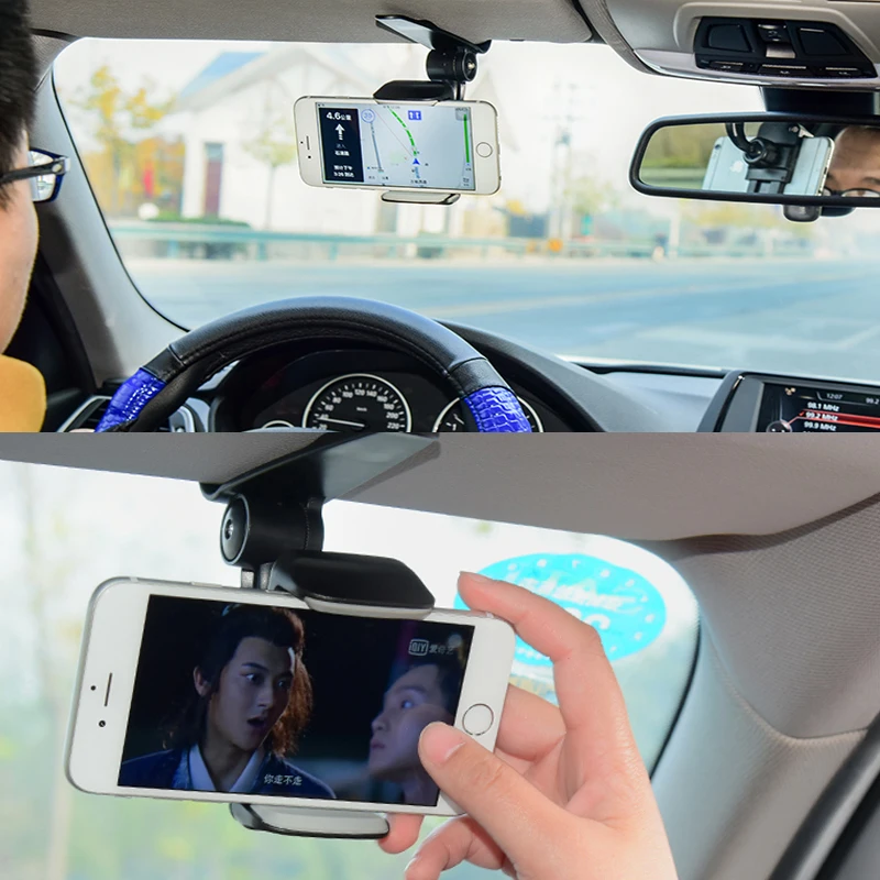 XMXCZKJ Univerzalni 360 Kota Nastavljivo GPS Avto Posnetek sončnega Mobilni Telefon, Držalo Za Najbolj pametne telefone Take Samsung Xiaomi Huawei