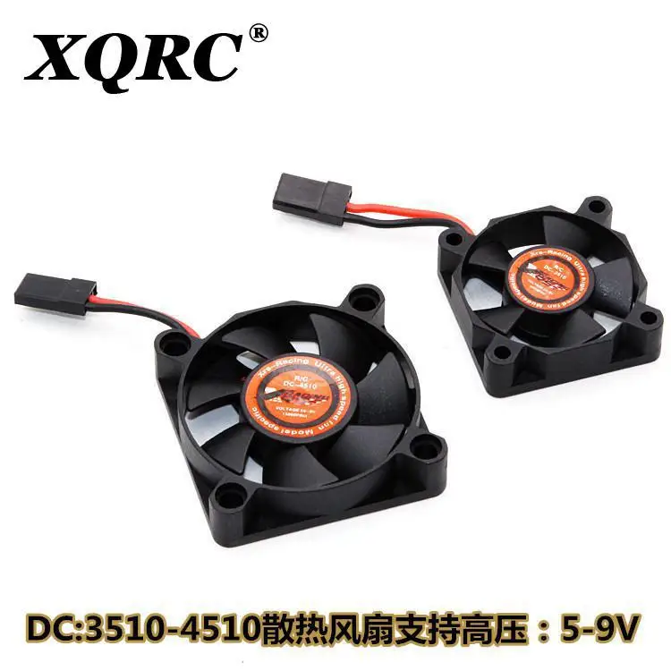 XQRC 35mm / 45mm 15000rpm 5v-9v DC motor ESC fan radiator za 150A 160A ESC, 4274 motornih RC del listov dvojni plug