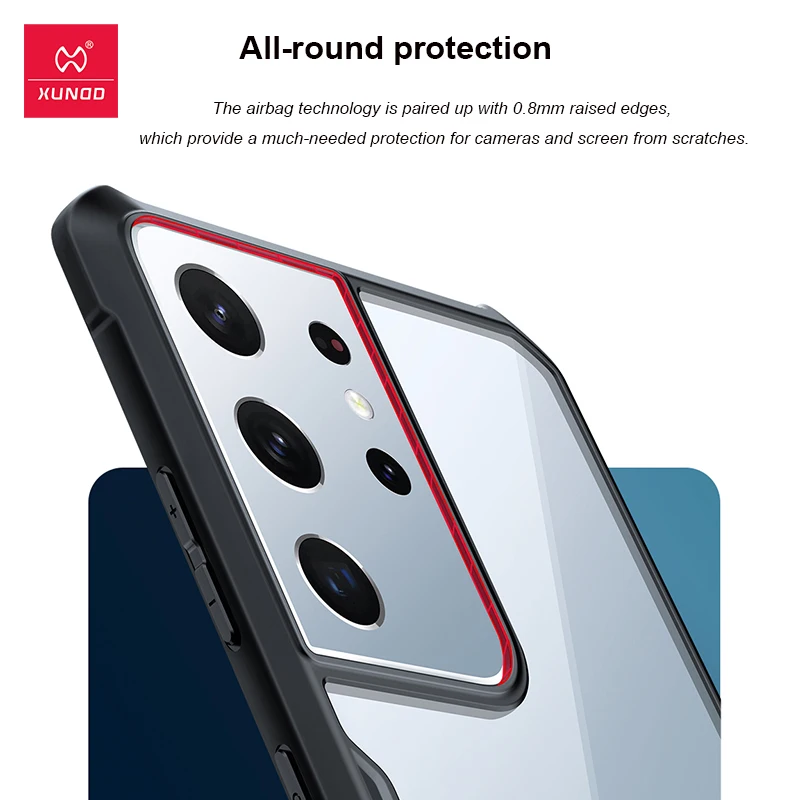 XUNDD Zaščitnik Ohišje Za Samsung Galaxy S21+ 5G Shookproof Primeru S-zračna Blazina Tehnologije, S Kamero & Screen Protector,Telefon Primeru