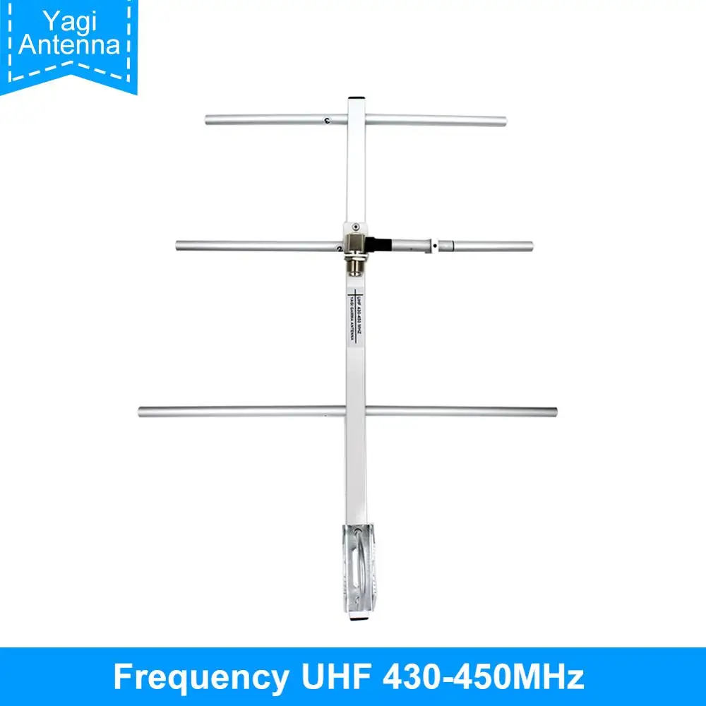 Yagi Antena UHF430-450MHz Visok Dobiček 7DBd SO239 Priključek Yagi Gama Antena primerna za TYT MD398 Baofeng BF-888S UHF walkie talkie